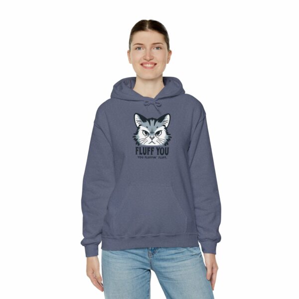 Funny Cat Hoodie – Cozy Grumpy Cat Sweatshirt for Cat Lovers - Image 94