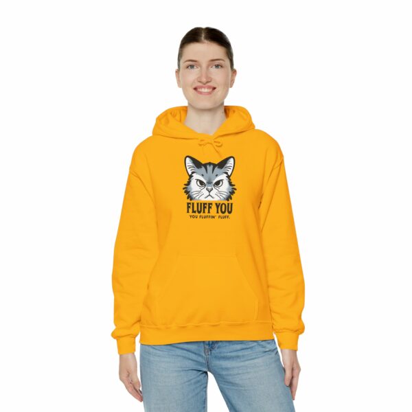 Funny Cat Hoodie – Cozy Grumpy Cat Sweatshirt for Cat Lovers - Image 22