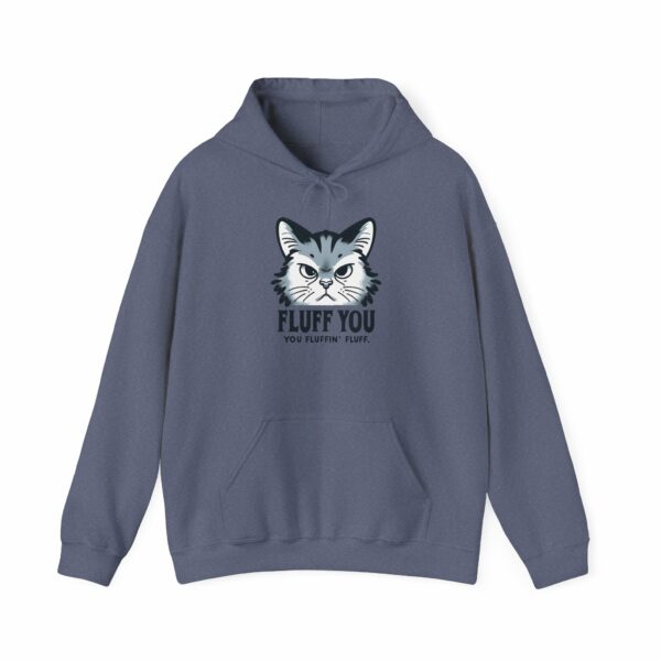 Funny Cat Hoodie – Cozy Grumpy Cat Sweatshirt for Cat Lovers - Image 89