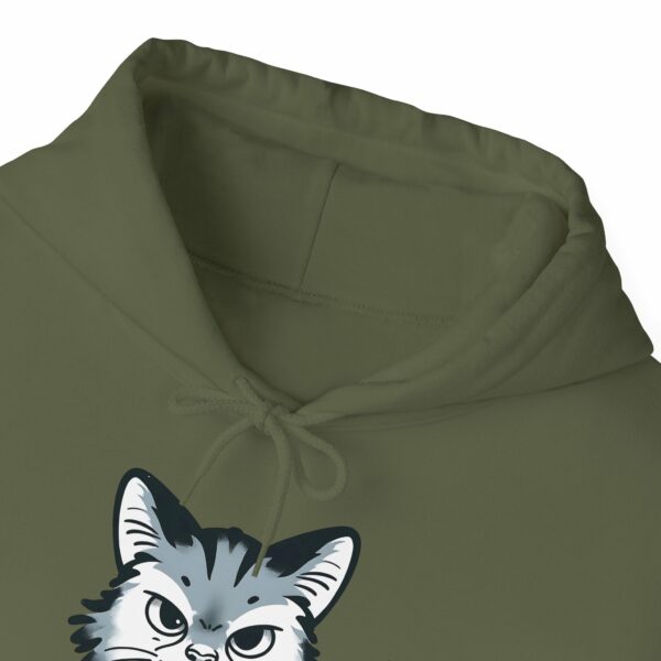 Funny Cat Hoodie – Cozy Grumpy Cat Sweatshirt for Cat Lovers - Image 35