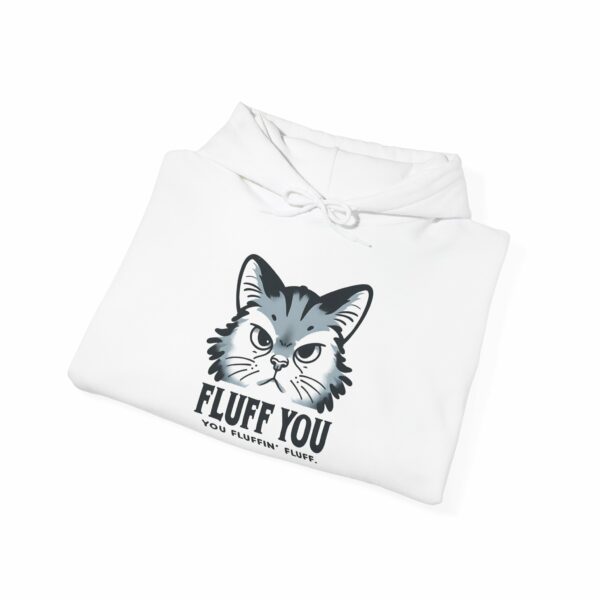 Funny Cat Hoodie – Cozy Grumpy Cat Sweatshirt for Cat Lovers - Image 3