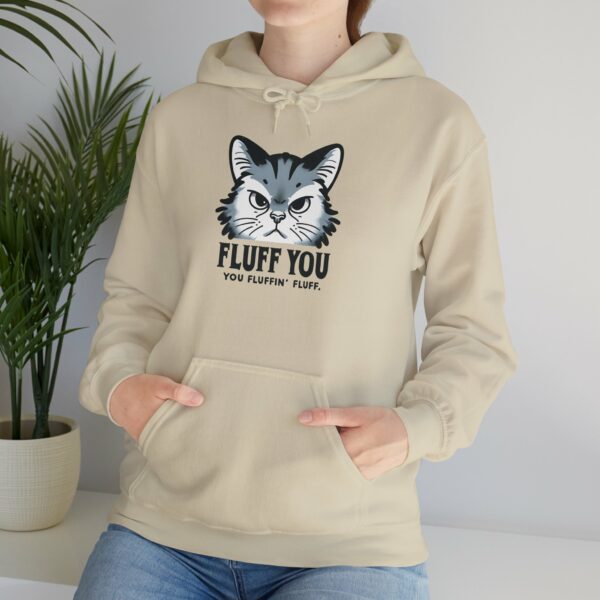 Funny Cat Hoodie – Cozy Grumpy Cat Sweatshirt for Cat Lovers - Image 16