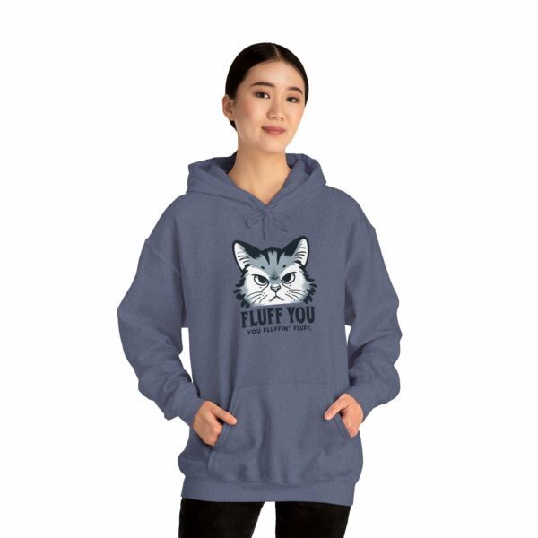 Funny Cat Hoodie – Cozy Grumpy Cat Sweatshirt for Cat Lovers - Image 92