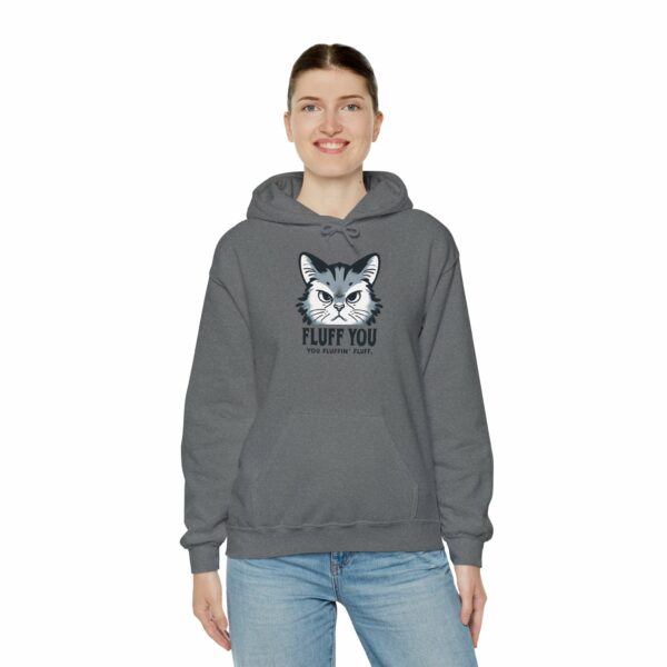 Funny Cat Hoodie – Cozy Grumpy Cat Sweatshirt for Cat Lovers - Image 46