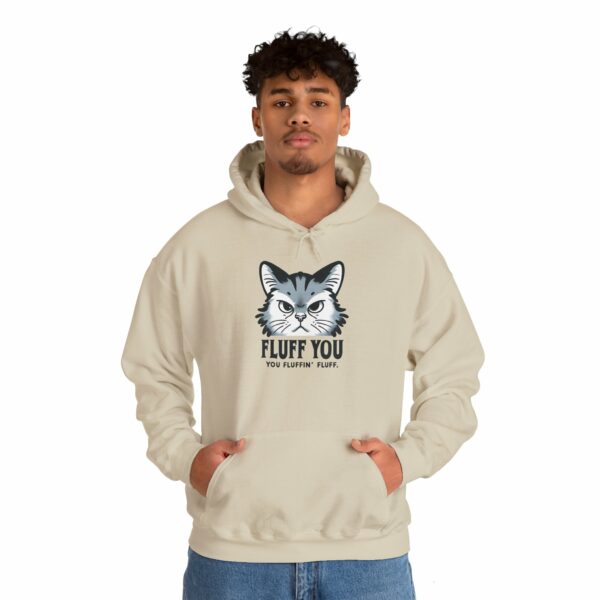 Funny Cat Hoodie – Cozy Grumpy Cat Sweatshirt for Cat Lovers - Image 13