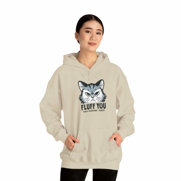 Funny Cat Hoodie – Cozy Grumpy Cat Sweatshirt for Cat Lovers - Image 12