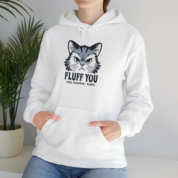 Funny Cat Hoodie – Cozy Grumpy Cat Sweatshirt for Cat Lovers - Image 7