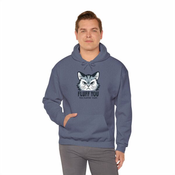 Funny Cat Hoodie – Cozy Grumpy Cat Sweatshirt for Cat Lovers - Image 95