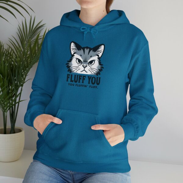 Funny Cat Hoodie – Cozy Grumpy Cat Sweatshirt for Cat Lovers - Image 88