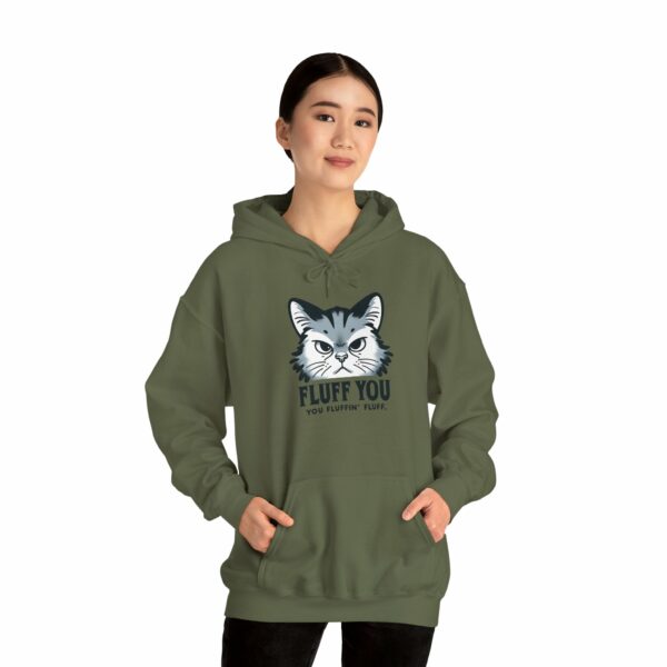 Funny Cat Hoodie – Cozy Grumpy Cat Sweatshirt for Cat Lovers - Image 36