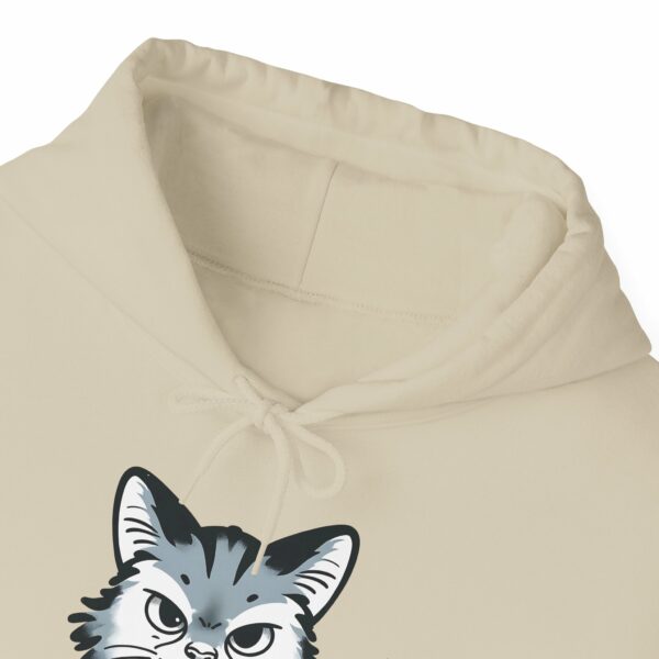 Funny Cat Hoodie – Cozy Grumpy Cat Sweatshirt for Cat Lovers - Image 11