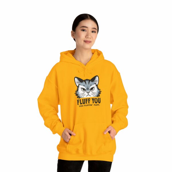 Funny Cat Hoodie – Cozy Grumpy Cat Sweatshirt for Cat Lovers - Image 20