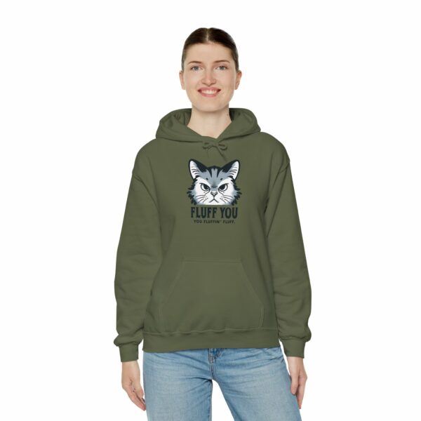 Funny Cat Hoodie – Cozy Grumpy Cat Sweatshirt for Cat Lovers - Image 38