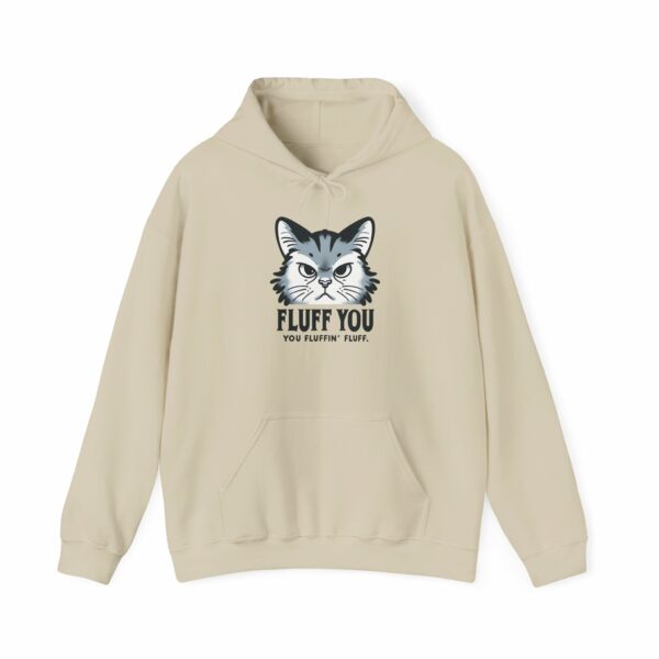 Funny Cat Hoodie – Cozy Grumpy Cat Sweatshirt for Cat Lovers - Image 9