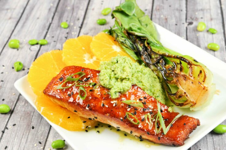 Agave-Glazed Salmon