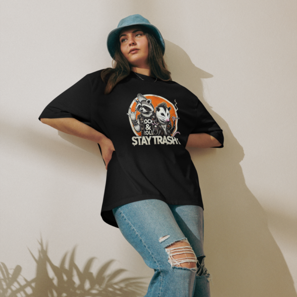 Stay Trashy Oversized T-Shirt | Rock & Roll Style - Image 5